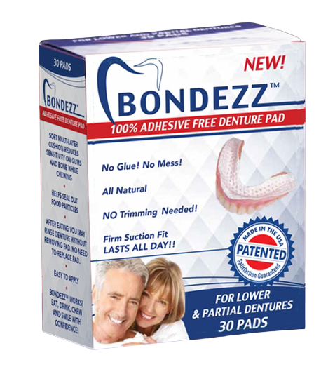 Bondezz Adhesive Free Denture Pads (Must Add 2 To Cart For BOGO)